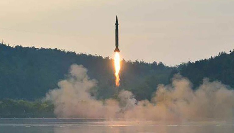 North Korea Warns Air Traffic Again at Missile Test