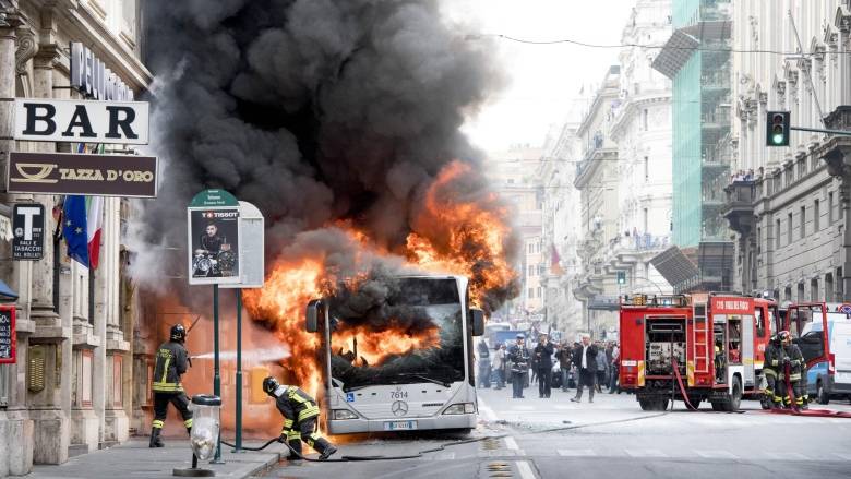 Why the Buses in Rome are on Fire