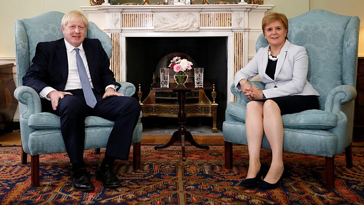Scottish Prime Minister Nicola Sturgeon is Sharpening Relationships with Johnson