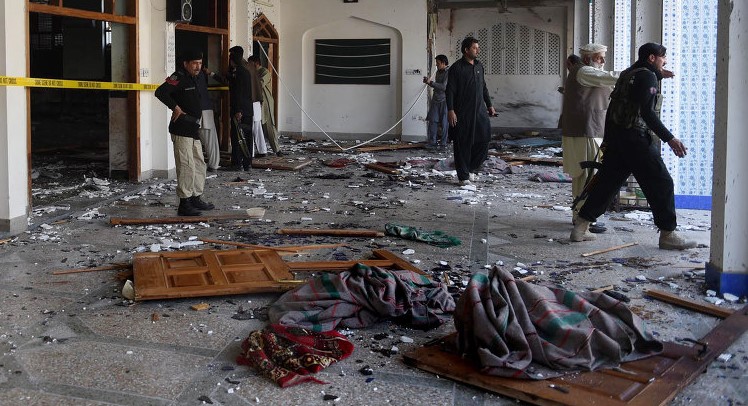 Dozens Killed in Suicide Attack on Mosque in Pakistan