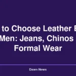 How to Choose Leather Belts for Men: Jeans, Chinos and Formal Wear